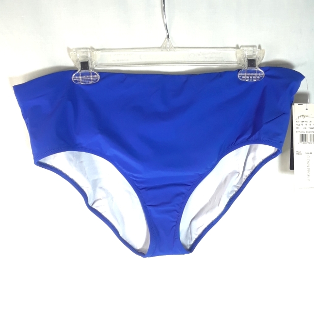 Gottex blue bikini bottom NWT Size 16